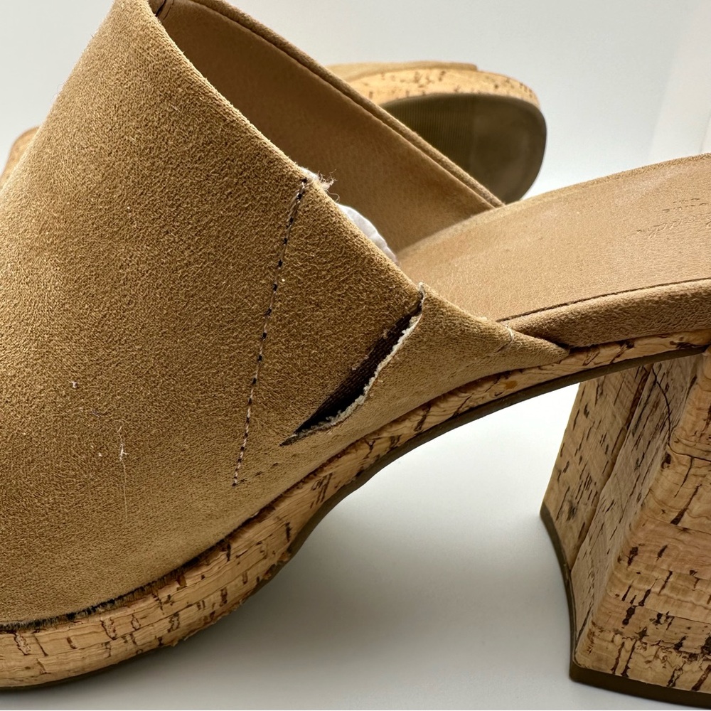 UNIVERSAL THREAD Michelle Leather Upper Cognac Sz 9 - Picture 8 of 12
